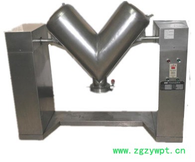 中药粉末混合机,不锈钢V型混合机搅拌机图3