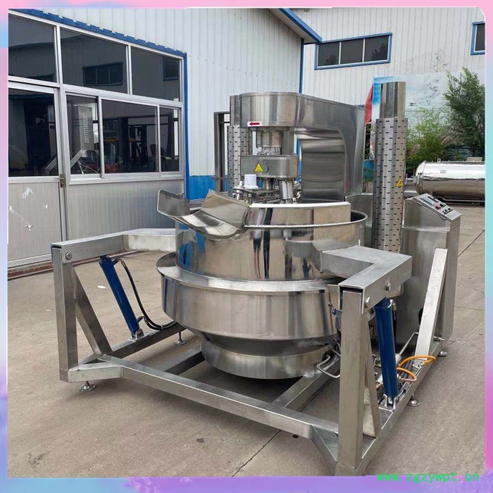 众惠100L   燃气加热全自动肉松行星炒锅 咖啡豆炒制机 中药膏熬制锅图8