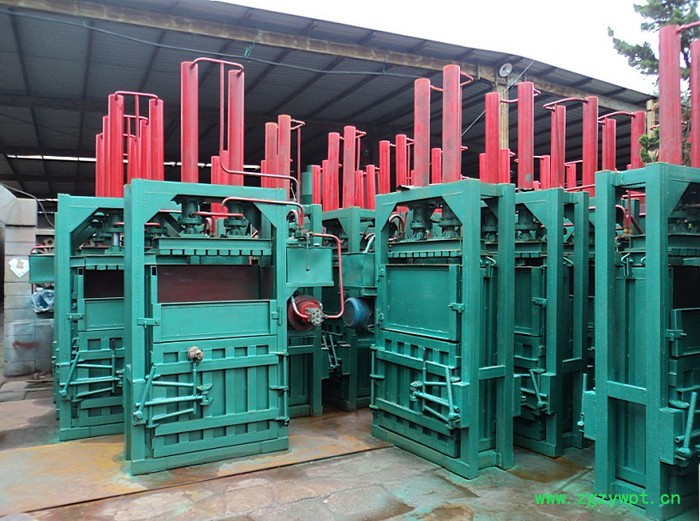 供应中药材打包机 涂料桶压扁机 20吨立式小型废纸打包机批发图5