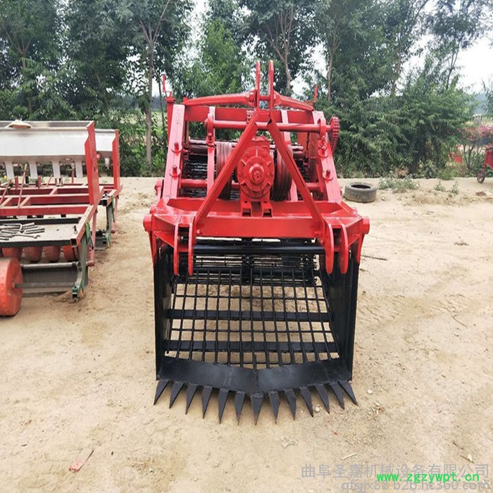 圣嘉不断根的中药材收获机 全自动元胡出药机 新型板蓝根药材机厂家图2