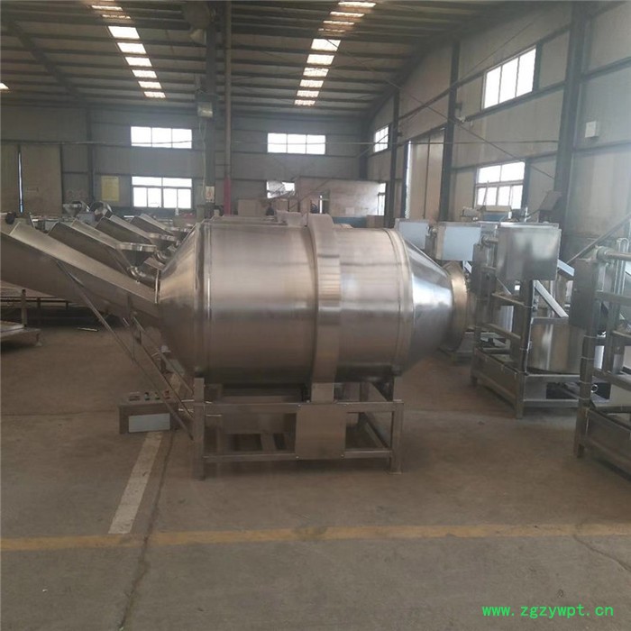 义康BL-1000L 中药粉滚筒搅拌设备 鱼饵料搅拌机 酸菜拌料设备图4