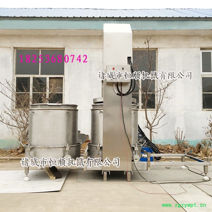 中药牛蒡酵素汁提取压榨机 牛蒡茶脱水、中药药液脱水压榨机 药泥压榨机图2