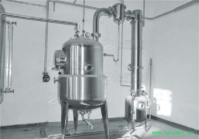 志耀机械500L 真空减压浓缩器 刮板浓缩器 真空收膏浓缩器 中药浸膏浓缩器图4