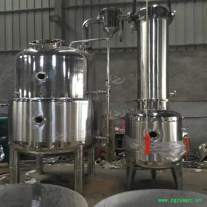志耀机械500L 真空减压浓缩器 刮板浓缩器 真空收膏浓缩器 中药浸膏浓缩器图2