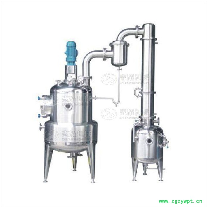 志耀机械500L 真空减压浓缩器 刮板浓缩器 真空收膏浓缩器 中药浸膏浓缩器图6