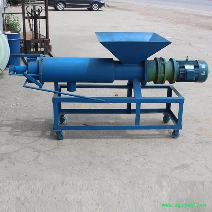 加长型200猪粪甩干机 中药渣脱水机 猪粪干湿分离机图8