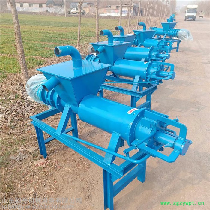加长型200猪粪甩干机 中药渣脱水机 猪粪干湿分离机图3