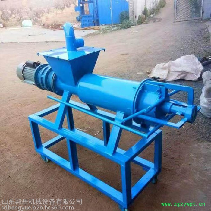 加长型200猪粪甩干机 中药渣脱水机 猪粪干湿分离机图6