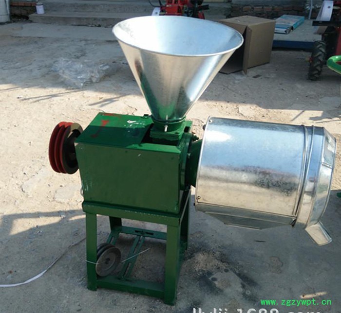 立式面粉磨面机 家用中药小型磨粉机 玉米粉碎磨面机图3