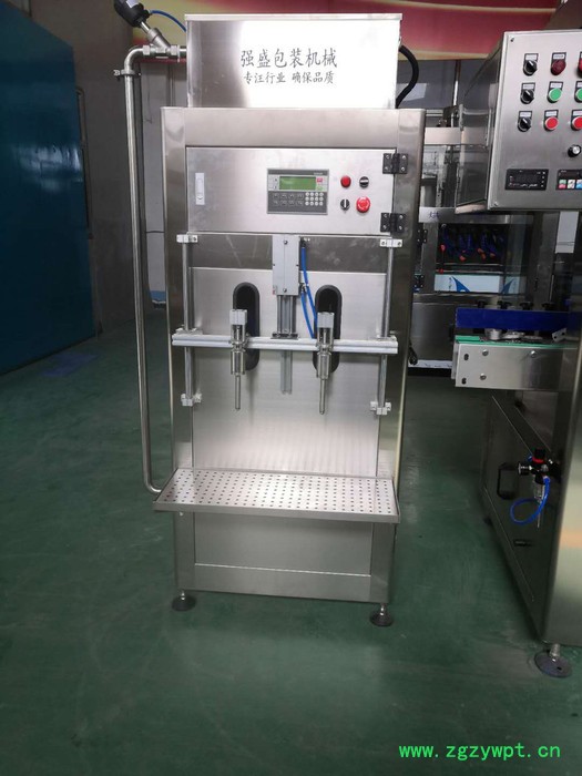 强盛包装  洗衣液灌装机  消毒液灌装机  液体灌装机  全自动灌装机设备图3