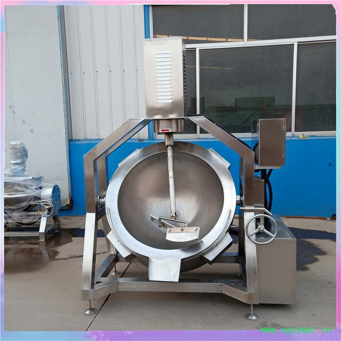 众惠100L   半自动高粘稠食品行星炒锅仿人工搅拌不糊锅辣椒爆炒机中药膏熬制锅图3