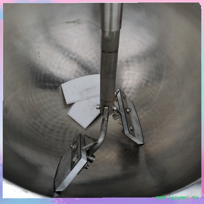 众惠100L   半自动高粘稠食品行星炒锅仿人工搅拌不糊锅辣椒爆炒机中药膏熬制锅图8