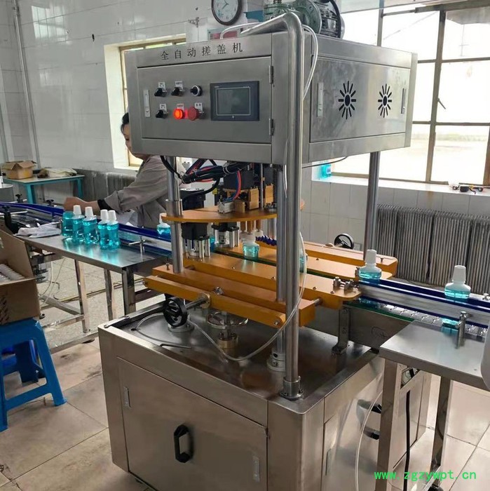 厂家供应液体电子定量灌装机 液体灌装机械 沧狮图2