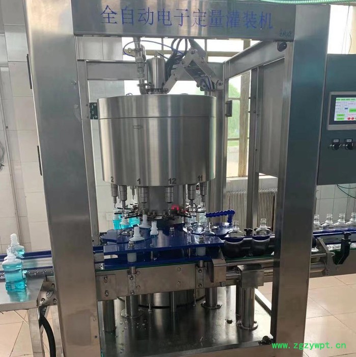 厂家供应液体电子定量灌装机 液体灌装机械 沧狮图3