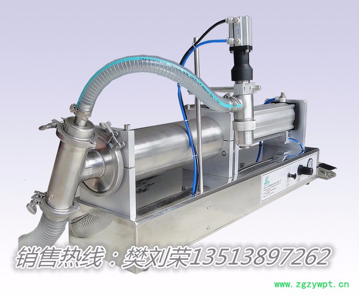 祥博XBGZJ_5000卧式气动液体灌装机  饮料食用油蜂蜜灌装机 大剂量液体灌灌装机 洗衣液灌装机 玻璃水灌装机图2
