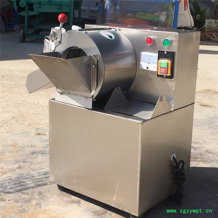 新型药材切段机长短自调药材切断机 全自动中药材切片机 新型中药图7