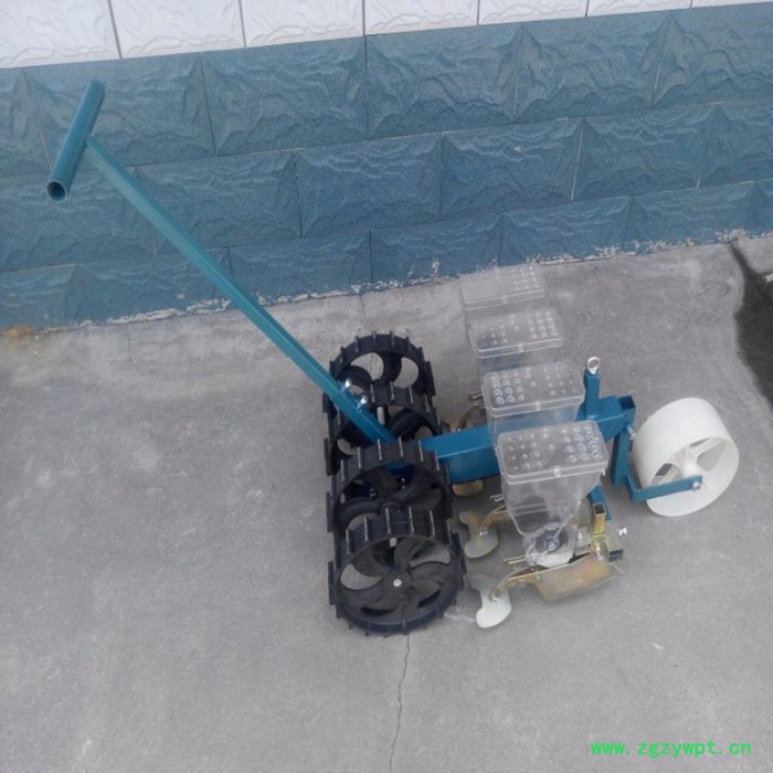 金佳出苗均匀白菜萝卜茴香播种机 人力手推式谷子播种机 中药材播种机图2