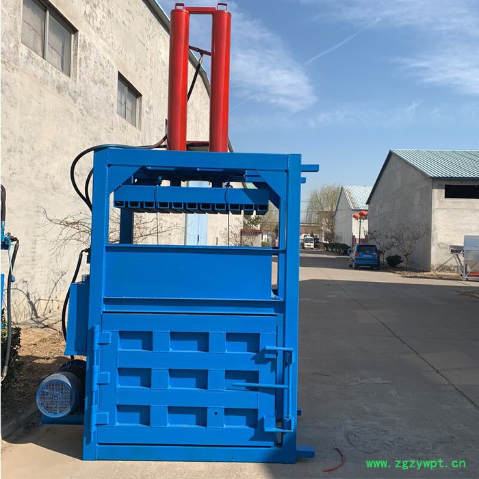 宏博 立式中药材打包机 工业立式铁桶压扁机 废纸打包机图3