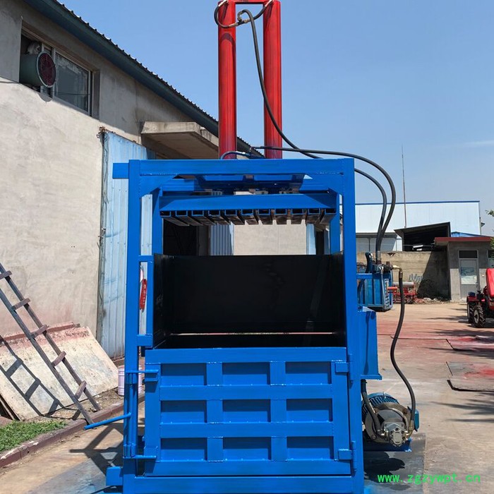 宏博 立式中药材打包机 工业立式铁桶压扁机 废纸打包机图4