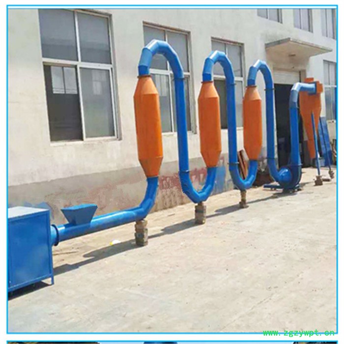 河南嵩赢供应500型不锈钢气流烘干机食品、中药材气流烘干机工业矿粉气流烘干机图5