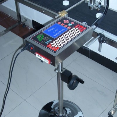 中山小型喷码机依利达小字符喷印机陶瓷LOGO印码机南海连续式打码机