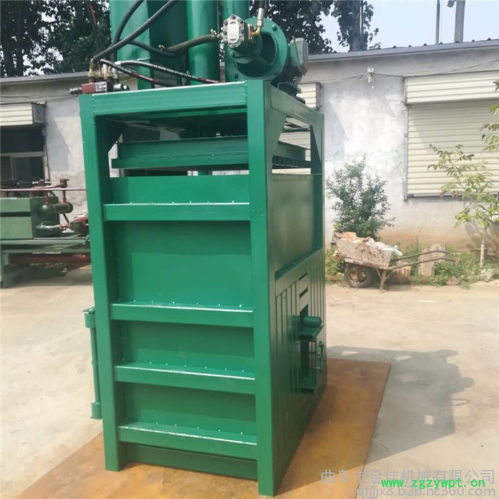 供应立式废塑料瓶打包机 废纸打包机 中药材压缩打包机图3