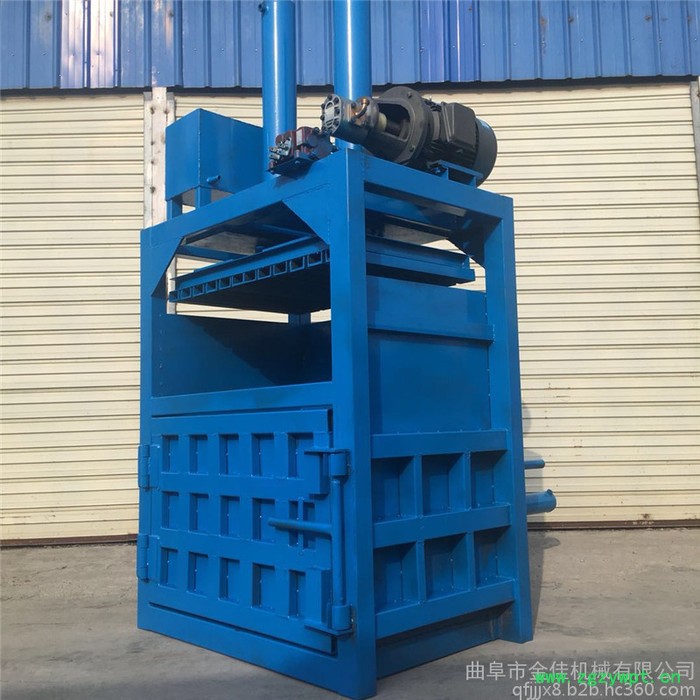 供应立式废塑料瓶打包机 废纸打包机 中药材压缩打包机图2