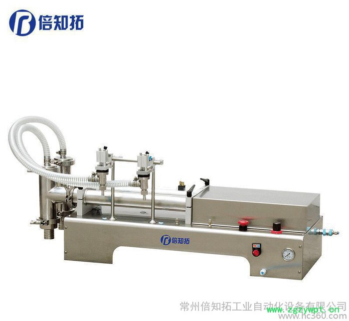 半自动双头液体灌装机 饮料半自动灌装机图3