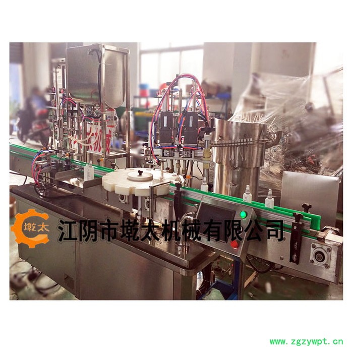 墘太QT-GZJ 膏体灌装机 灌装搓盖机 护手霜灌装 护肤品灌装图5