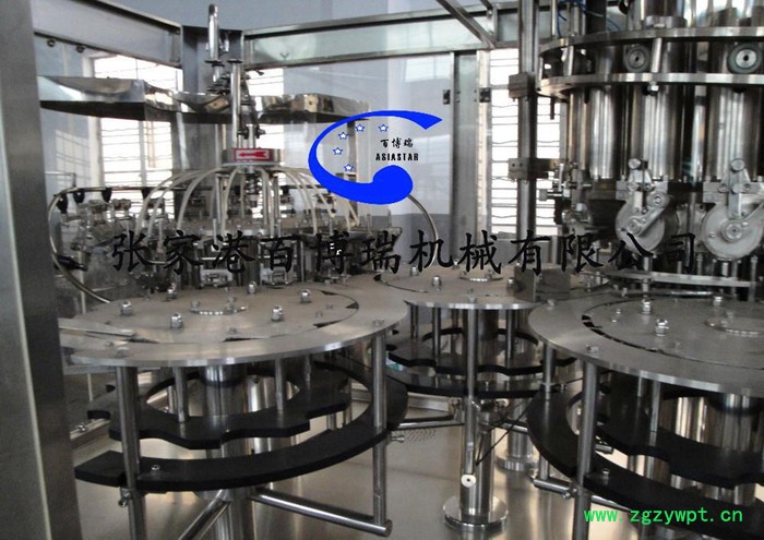 全自动果汁饮料热灌装机(BBR-28) 百博瑞液体灌装机图3