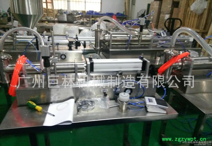 转阀卧式颗粒灌装机 高粘度流体灌装机  农药灌装机  膏体灌装机图2