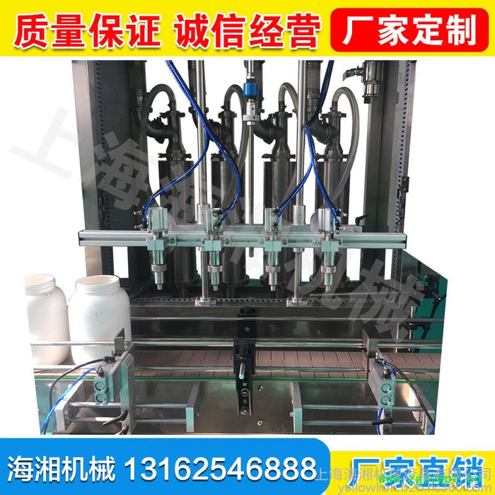 伺服灌装机液体灌装机消毒水灌装机上海海湘 厂家销售图3