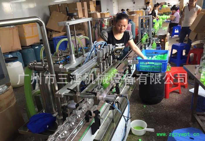 膏体灌装机 洗洁精灌装机 洗衣液洗手液灌装机 气动灌装机图3