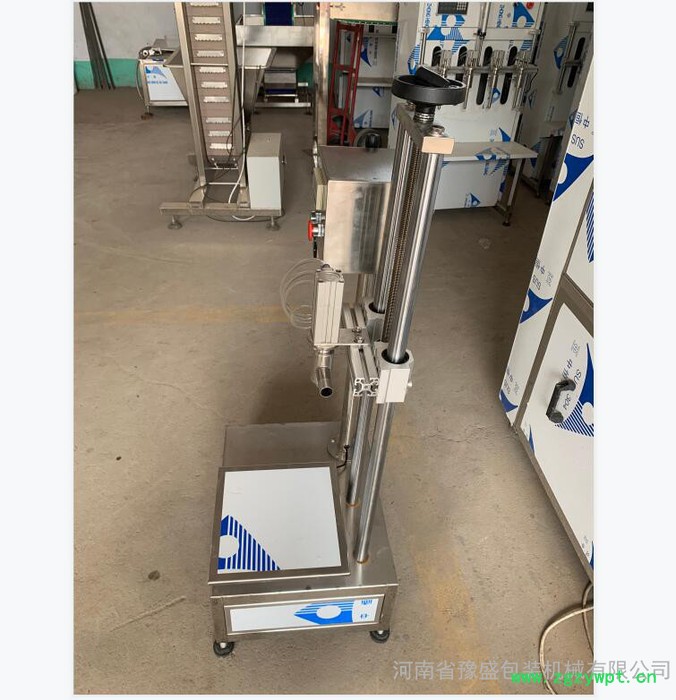 单头定量液体灌装机 自动称重液体灌装机 半自动称重式灌装机   单头简易称重式灌装机图7
