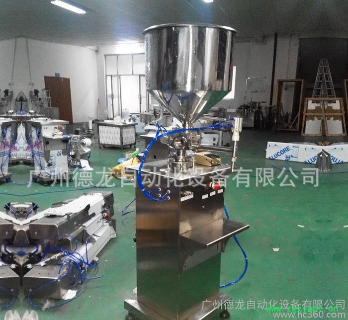 自吸泵式液体灌装机 小型灌装机 半自动液体膏体立式灌装机图2
