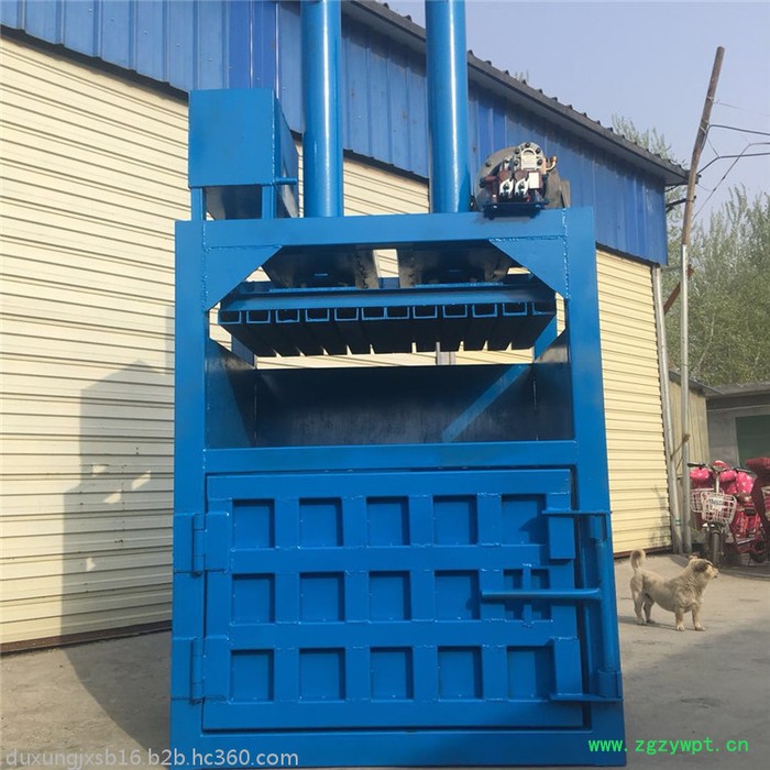 20吨单缸中药材液压打包机 皮革下脚料包机图3