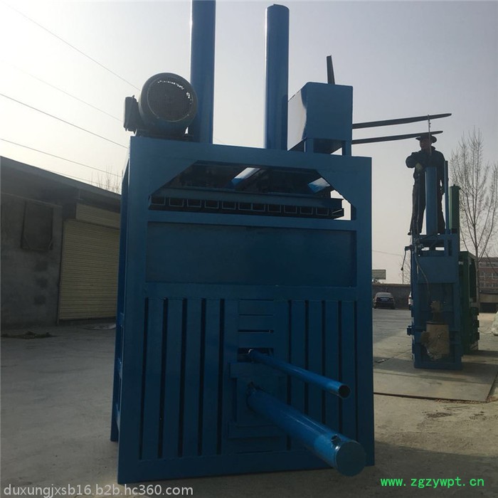 20吨单缸中药材液压打包机 皮革下脚料包机图4