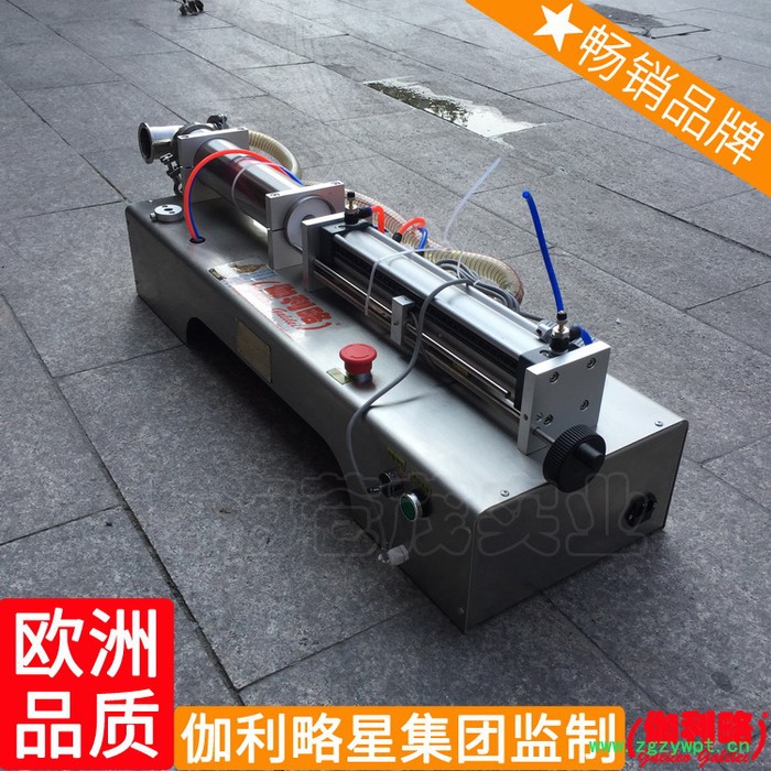 膏活塞式化妆品械灌装设备器机蜂蜜半自动气动液体灌装机图3
