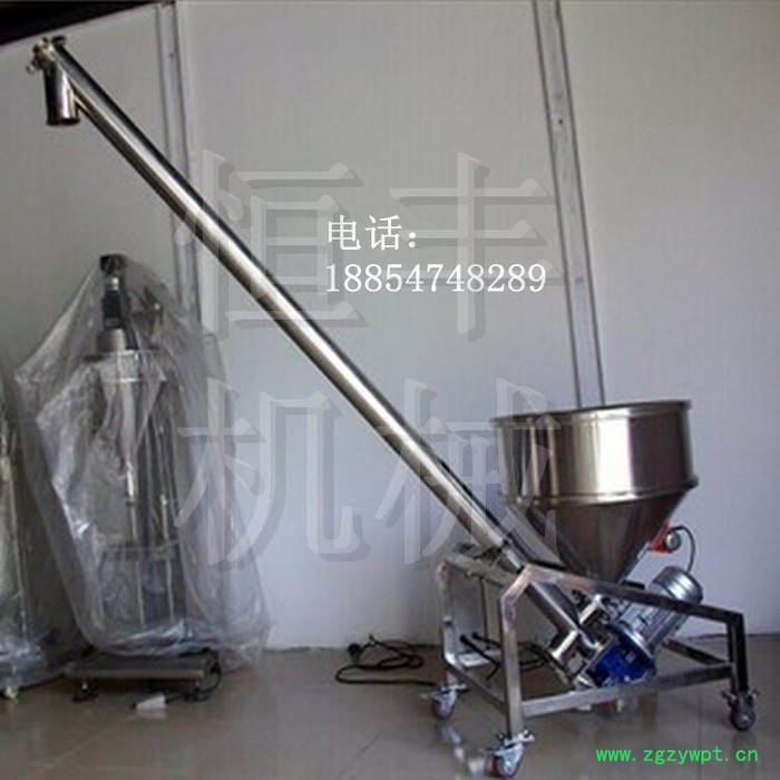 现货供应螺旋输送机 粉剂提升灌装机价格 绞龙螺旋提升机图4