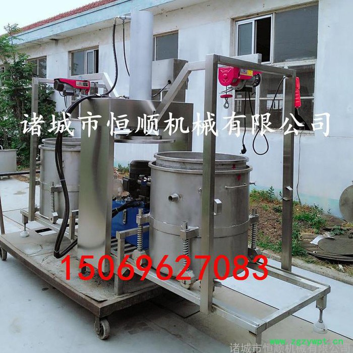纯中药脱水过滤压榨机 药汤 药渣过滤脱水过滤机 汁渣过滤机 固液分离机图2