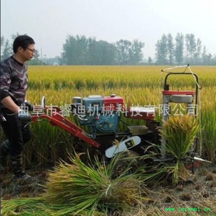 睿迪牌小型农用割晒机价格 家用中药材收割机图2