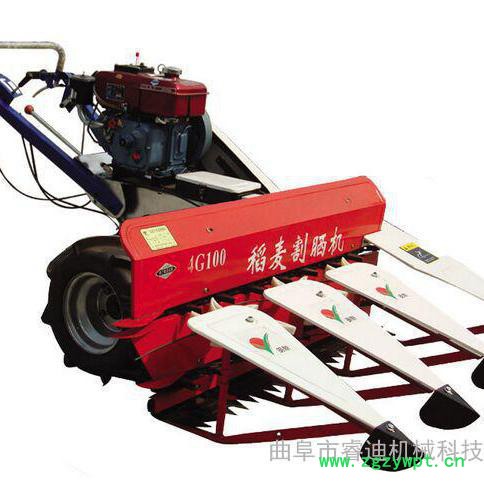 睿迪牌小型农用割晒机价格 家用中药材收割机图3