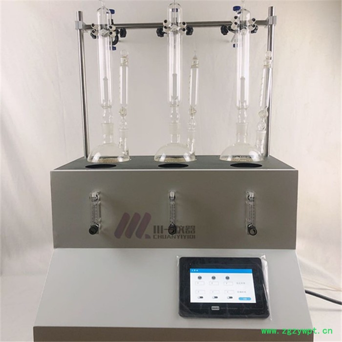 川一仪器CYSO2-3 二氧化硫 6联二氧化硫蒸馏仪中药材氟化物蒸馏器图2