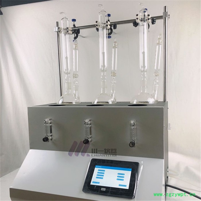 川一仪器CYSO2-3 二氧化硫 6联二氧化硫蒸馏仪中药材氟化物蒸馏器图5