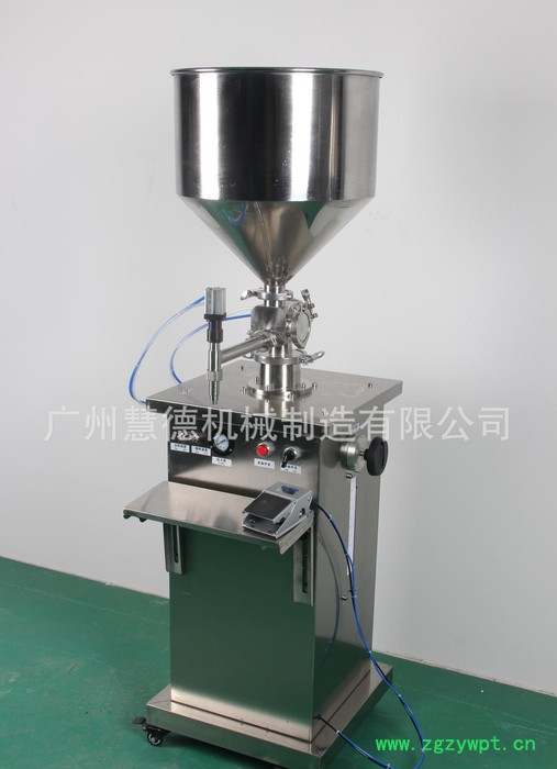 定做 液体灌装机 辣椒酱灌装机 立式转阀膏霜灌装机图3