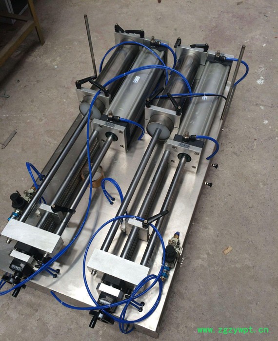 单头气动液体灌装机|液体灌装机|卧式灌装机|气动灌装图2