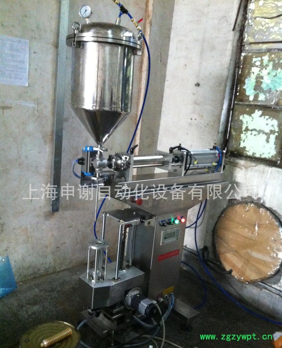 旋转式润滑脂灌装机 高粘度脂类灌装机 伺服驱动 加压膏体灌装机图3