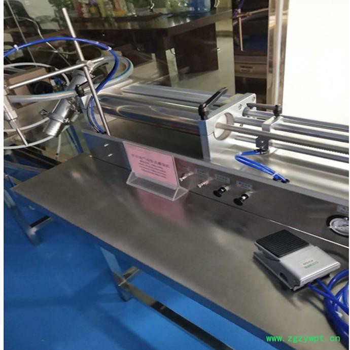 宏扬200g-2000g 半自动灌装机 半自动气动液体灌装机 瓶装灌装机图6