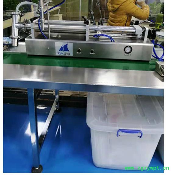 宏扬200g-2000g 半自动灌装机 半自动气动液体灌装机 瓶装灌装机图7