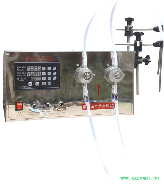 厂家批发小型单头磁力泵液体灌装机 芦荟汁甘油液体灌装机 小型花露水灌装机图4